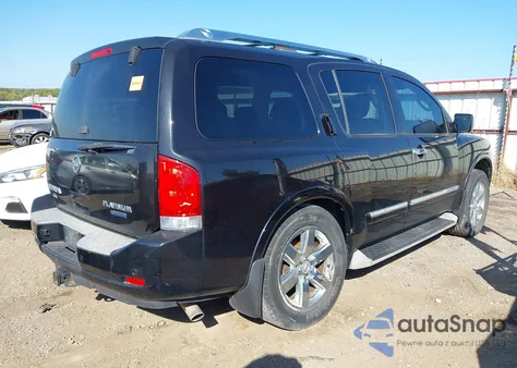 2011 Nissan Armada Platinum from USA, damaged, VIN 5N1BA0NC4BN609912